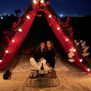 Cenas románticas en Los Cabos