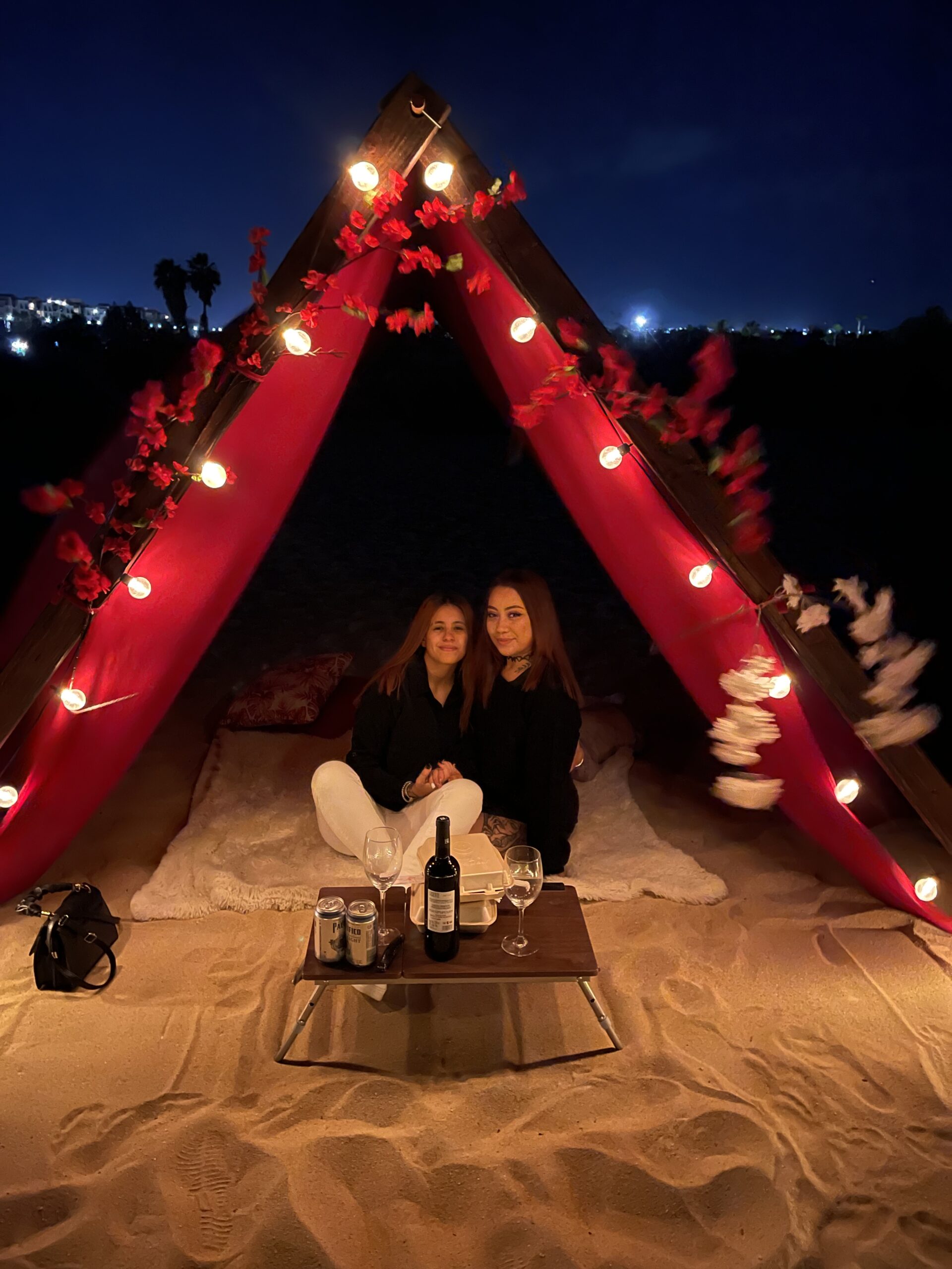 Cenas románticas en Los Cabos